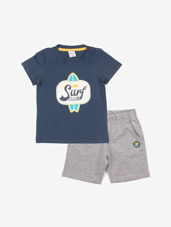 Picture of YF1135 BOYS TWO PIECE COTTON SET